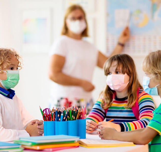 day care centres and schools