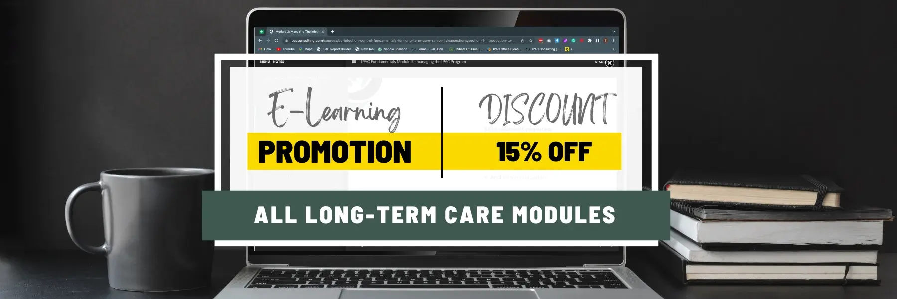 IPAC E-learning modules promo