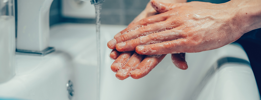 washing hands ltc